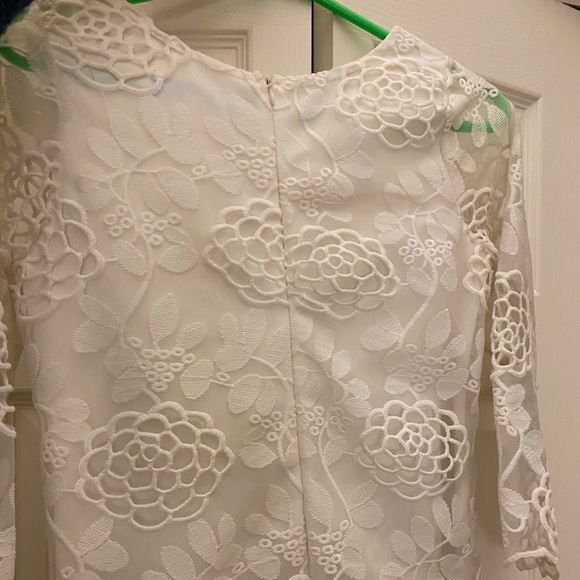 White floral dress - Picture 5 of 7